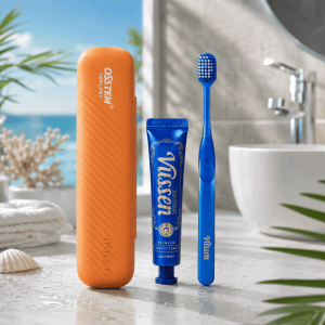 Vussen Travel Kit C | Четка Double-Wide + Vussen C Анти Кариес Vussen Travel Kit C | Четка Double-Wide + Vussen C Анти Кариес