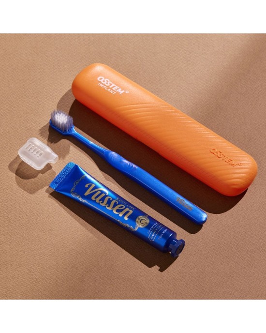 Vussen Travel Kit C | Четка Double-Wide + Vussen C Анти Кариес - Комплекти за път Vussen vussen travel kit c | Четка double-wide + vussen c Анти Кариес, Комплекти за път vussen