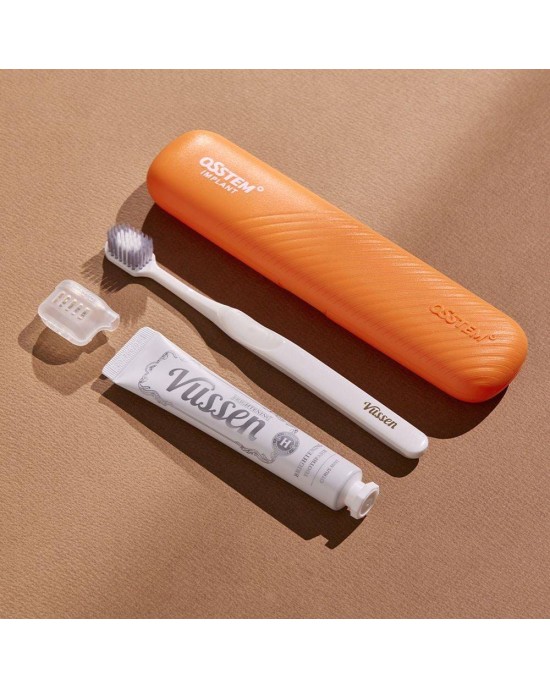 Vussen Travel Kit H | Четка Double-Wide + Vussen H за избелване - Комплекти за път Vussen vussen travel kit h | Четка double-wide + vussen h за избелване, Комплекти за път vussen