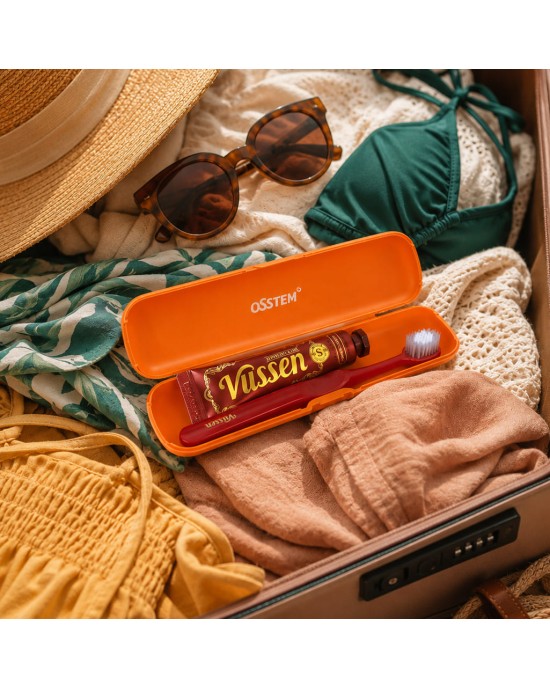 vussen travel kit s | Четка double-wide + vussen s за чувствителни зъби, Комплекти за път vussen