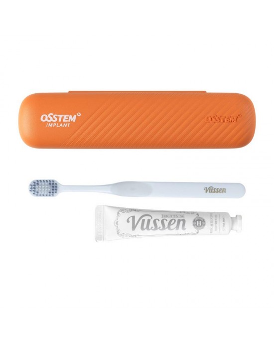 Vussen Travel Kit H | Четка Double-Wide + Vussen H за избелване - Комплекти за път Vussen vussen travel kit h | Четка double-wide + vussen h за избелване, Комплекти за път vussen